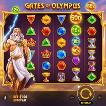 Royalzino - Gates of Olympus Slot Game - Pragmatic Play